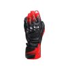 Dainese FIERO METAL závodní rukavice červené/černé vel.XS